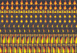 Autotiles for Final Stronghold Flames